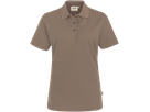 Damen-Poloshirt Perf. Gr. 2XL, nougat - 50% Baumwolle, 50% Polyester, 200 g/m²