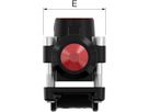 Abzweig-T-Stück Flamco T-plus Temperguss - 3/4 x Rp1/2"