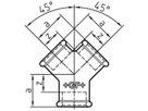 Verteiler +GF+ 220 verzinkt