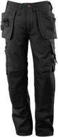 Lindos Monteurhose schwarz Gr. 82C48 - 65% Polyester / 35% Baumwolle