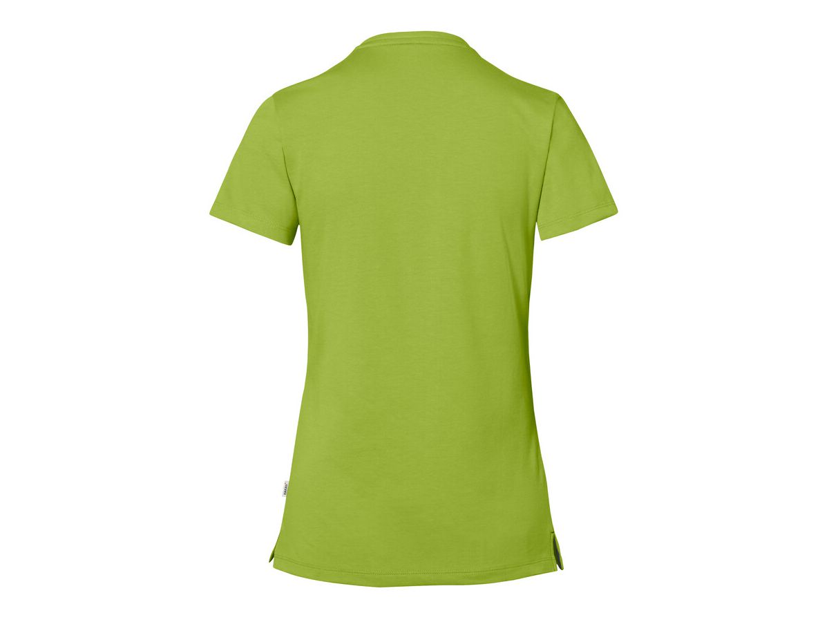 Cotton Tec Damen V-Shirt, Gr. XL - kiwi