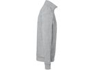 Zip-Sweatshirt Premium, Gr. 3XL - ash meliert