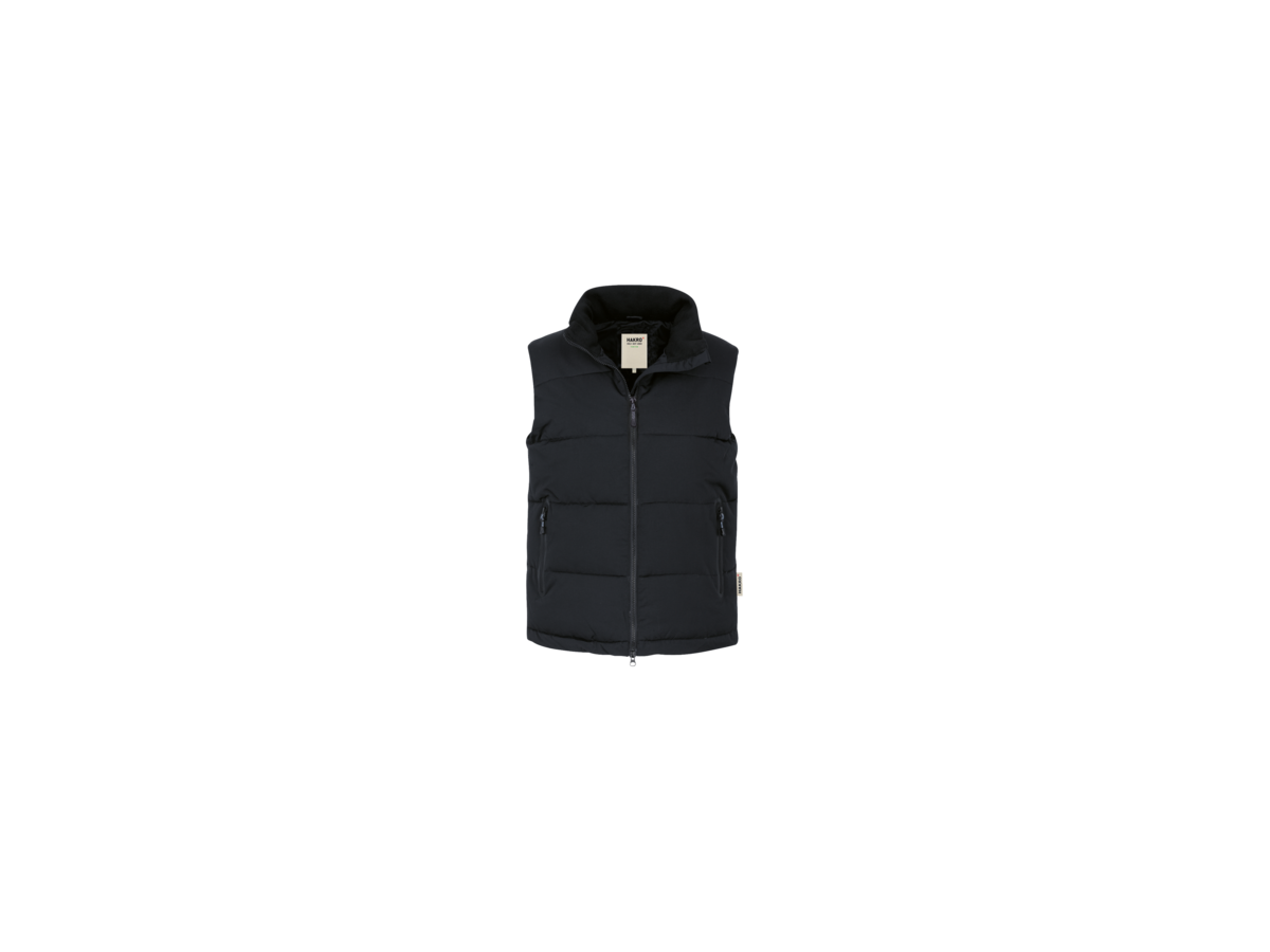 Bodywarmer Hamilton Gr. XS, schwarz - 100% Polyester