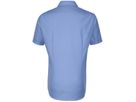 Business Kent Hemd MEN 1/2 gewebt Gr. 43 - mittelblau 100% CO