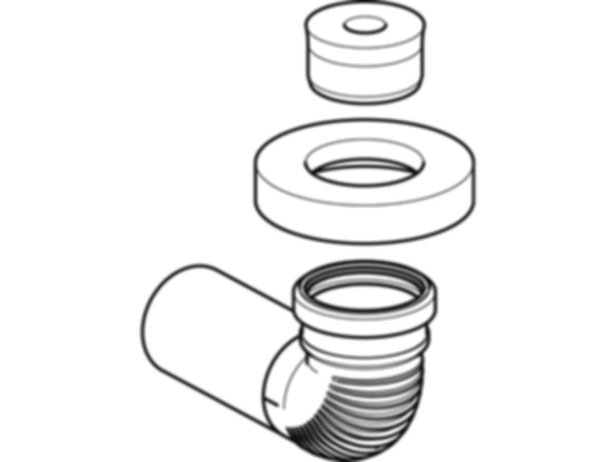 Geberit Dachanschlussgarnituren - horizontal