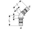 Geberit Mepla-Winkel 45°        26