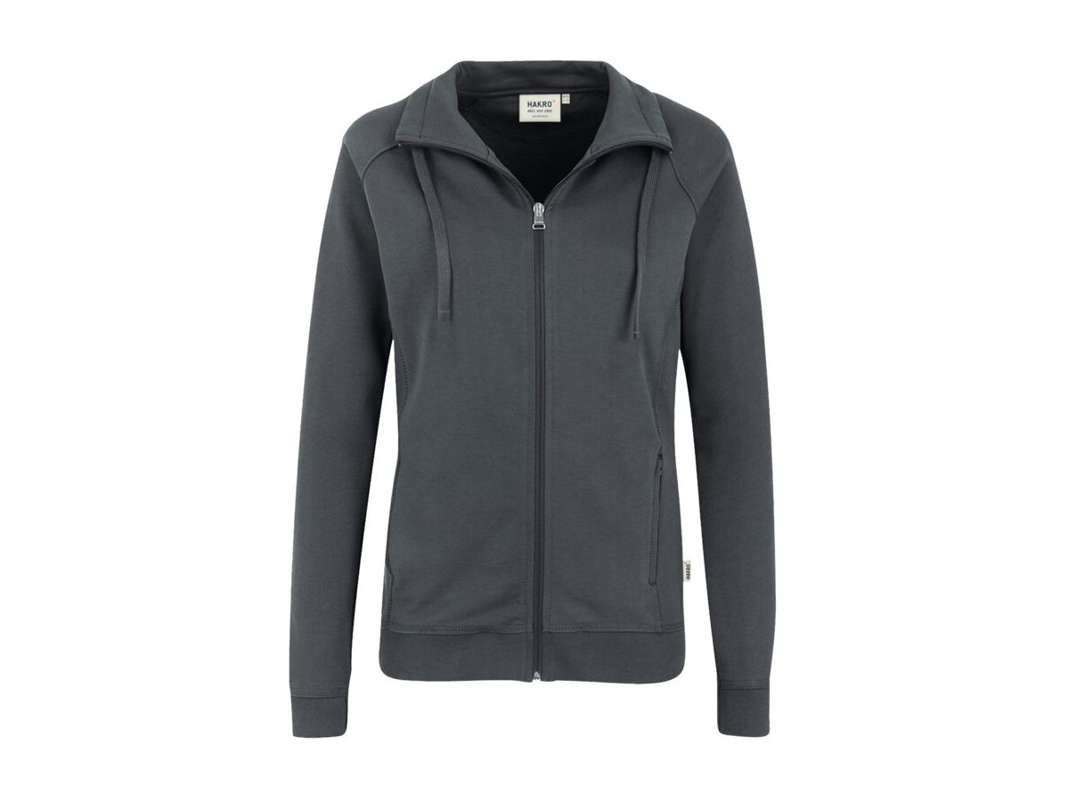 Women-Sweatjacke College weinrot - 100 % Baumwolle, 200 g /m²