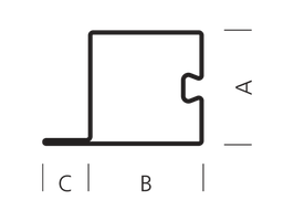 Profilstahlrohr Forster Nr.  32.806 - 50/50/20/1.5 mm