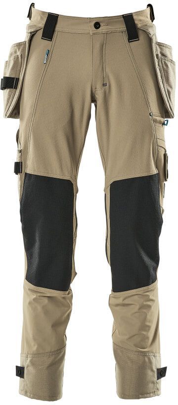 Hose mit Hängetaschen, ultimate Stretch - 93% Nyl / 7% Ela, 250 g/m²