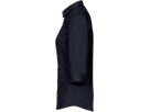 Bluse Vario-¾-Arm Perf. Gr. S, schwarz - 50% Baumwolle, 50% Polyester