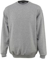 Caribien Sweatshirt grau-meliert Gr. L - 60% Gekämmte Baumwolle / 40% Polyester