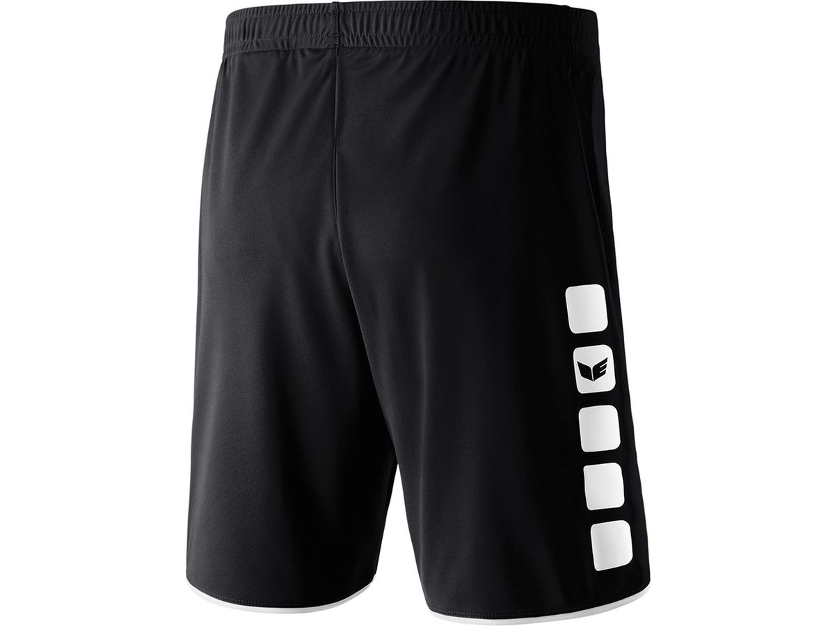 Shorts with inner slip Gr. XXL - black/white, 5-CUBES