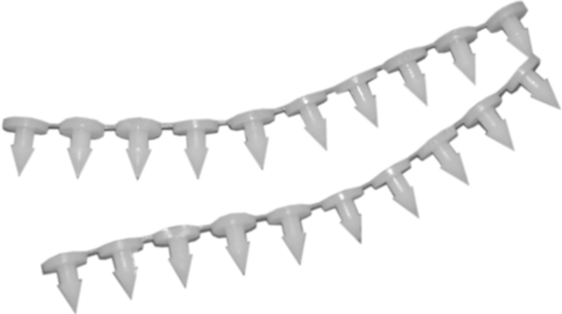 PVC-Stecknieten ELRI - Set mit 1000 Stk