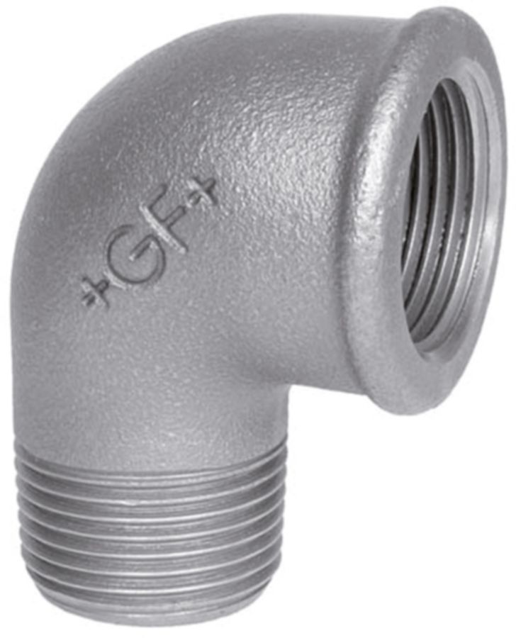 Winkel +GF+ 92 verzinkt - Innengewinde reduziert