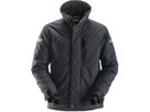 Allround Work gefütterte Jacke, Gr. L - stahlgrau/schwarz, 100% PES, 220 g/m²