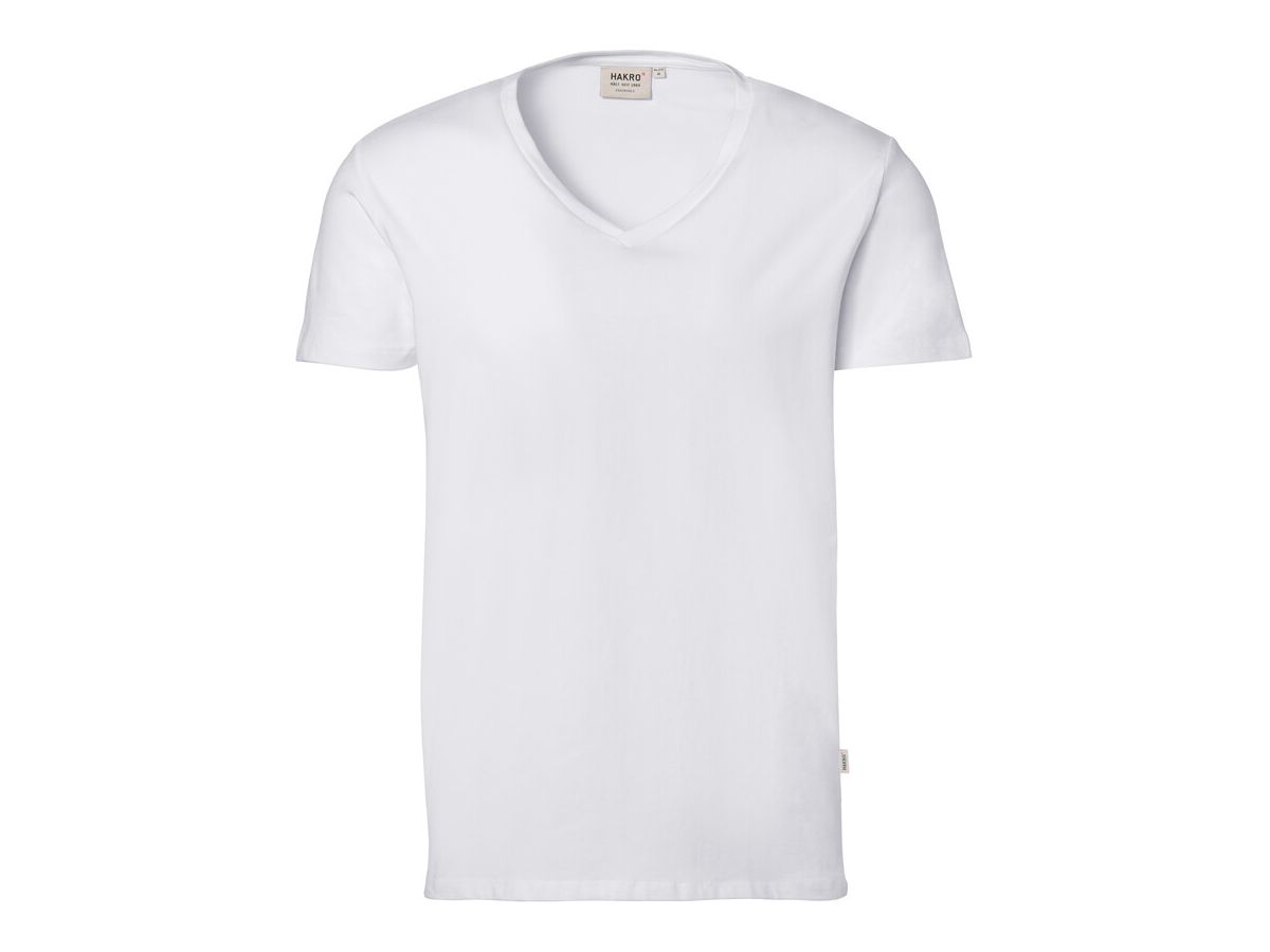 V-Shirt Stretch - 95% Baumwolle, 5% Elasthan, 170 g/m²