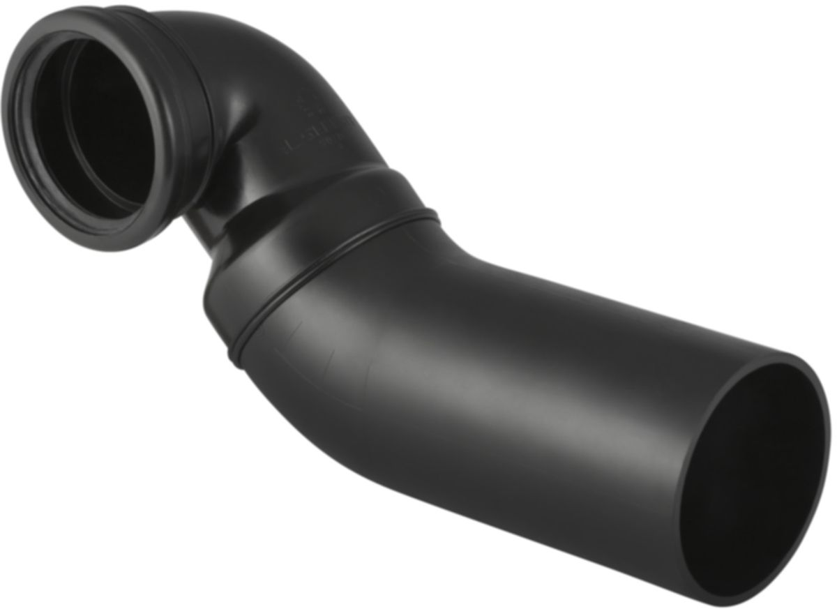 Geberit PE Wandklosett-Bogen 90° - links