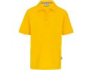 Kids-Poloshirt Classic Gr. 128, sonne - 100% Baumwolle, 200 g/m²