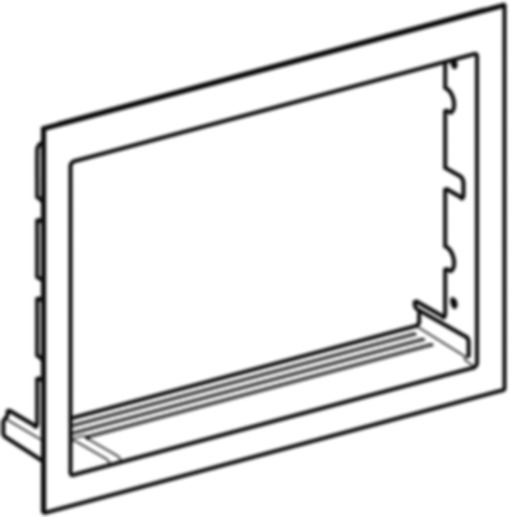 Geberit GIS Rohbaubox - für ONE Spiegelschrank
