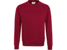 Sweatshirt Performance Gr. S, weinrot - 50% Baumwolle, 50% Polyester, 300 g/m²