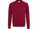 Sweatshirt Performance Gr. XL, weinrot - 50% Baumwolle, 50% Polyester