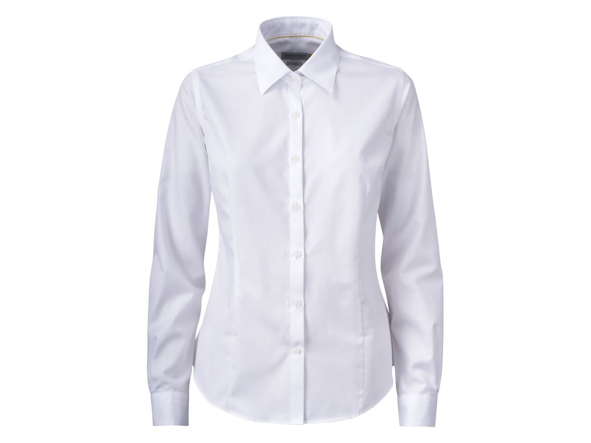 JHF YELLOW BOW 50 WOMEN Hemd Gr. 2XL - white, 60% CO / 40% PES