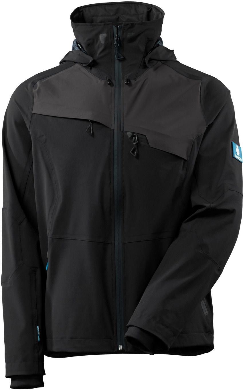 Hard Shell Jacke geringes Gewicht - wasserdicht, 87% PA / 13% EL, 200 g/m2