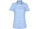 Bluse ½-Arm Business Gr. XS, himmelblau - 100% Baumwolle, 120 g/m²