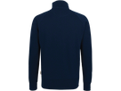 Sweatjacke College Gr. S, tinte - 70% Baumwolle, 30% Polyester