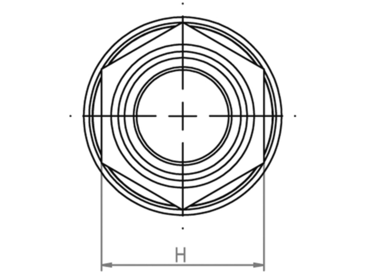Schwarzrohradapter Simplex PLUS - mit Eurokonus