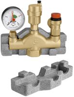 Kesselsicherheitsgruppe Caleffi Typ 302 - 1" 3 bar, mit Isolierung