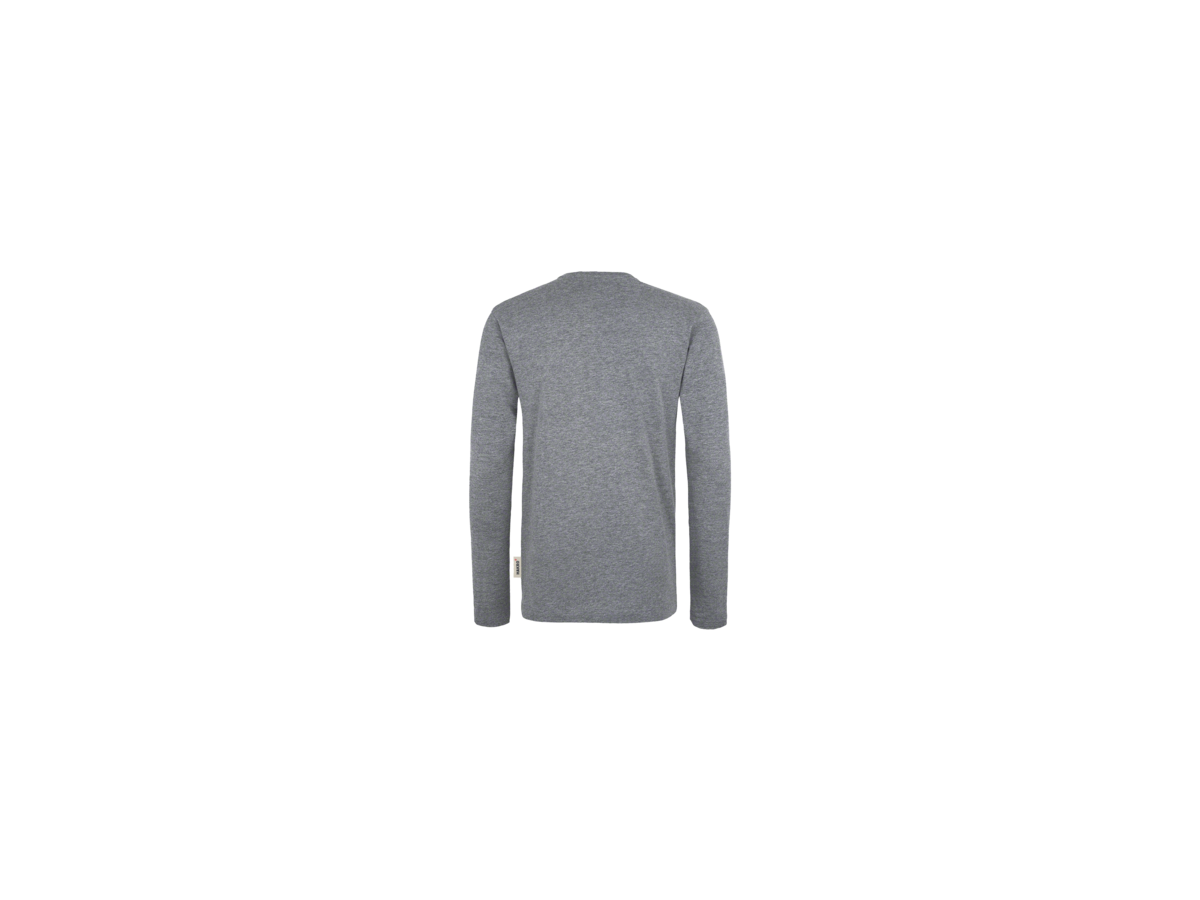 Longsleeve Heavy Gr. 2XL, grau meliert - 85% Baumwolle, 15% Viscose, 185 g/m²