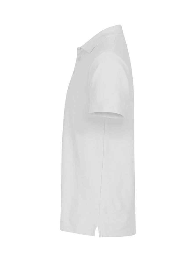 CLIQUE Basic Herren Polo-Shirt, Gr. 2XL - weiss, 100% Baumwolle, 190 g/m2