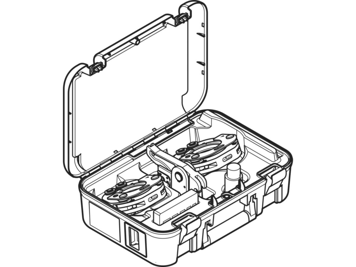 MPF-Pressschlingenset [3], in Koffer - 108 mm