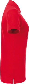 Damen-Poloshirt Classic Gr. XS, rot - 100% Baumwolle, 200 g/m²