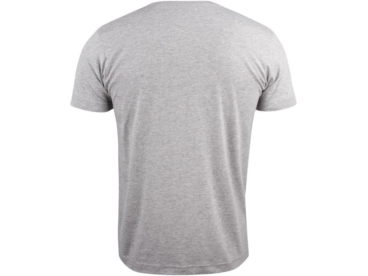CLIQUE Basic T-Shirt Gr. S - graumeliert, 100% CO, 145 g/m²