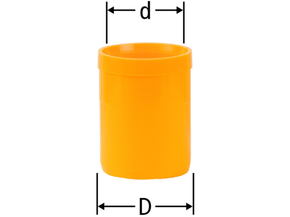 Optilfex Einlegebüchse, für Rohre 16 - passend zu Einlegebalken 8750