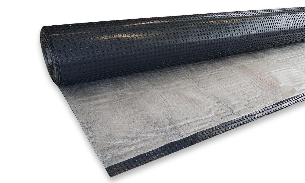 PM XS-2-GEOTEX Noppenbahn 320 kN - schwarz/schwarz