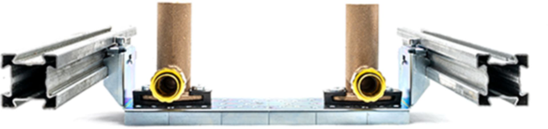 Armaturenplatte für GIS Profil - JRG Sanipex