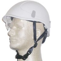 Schutzhelm MONTANA I Roto KS - mit Drehknopf, Schutzbrille, Kinnbänder