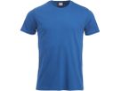 CLIQUE New Classic T-Shirt Gr. S - royalblau, 100% CO, 160 g/m²