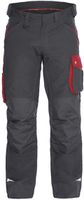 Galaxy Arbeitshose Gr. 42/84 - anthrazit/tomatenrot, 100% Polyester