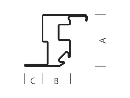 Profilstahlrohr Forster Nr.  32.635 - 60/33/20/1.5 mm