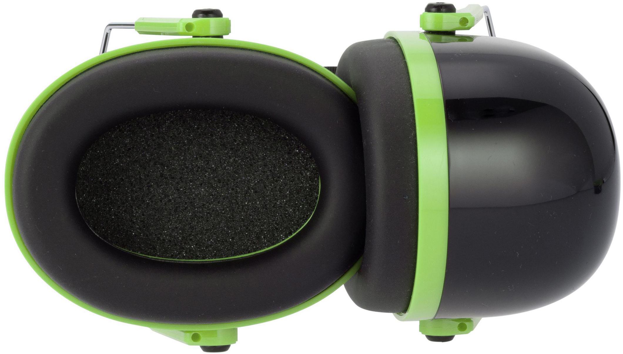 UVEX K1 Kapselgehörschutz SNR 28 dB - schwarz/grün