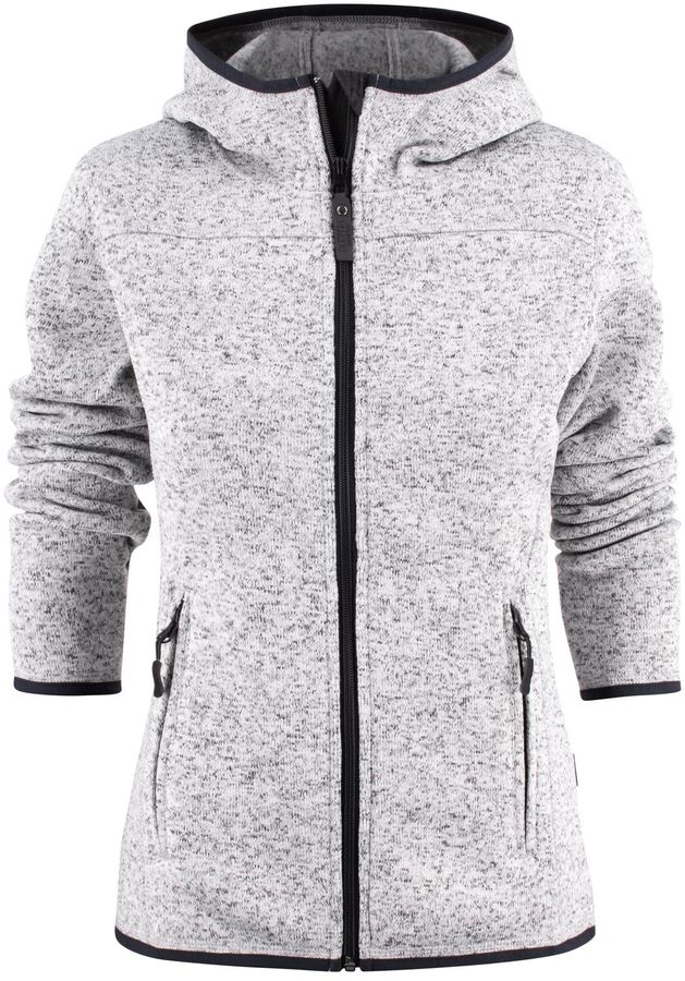 SANTA ANA Schwere Fleecejacke mit - Ziernähten / 100% Polyester   320 g/m2