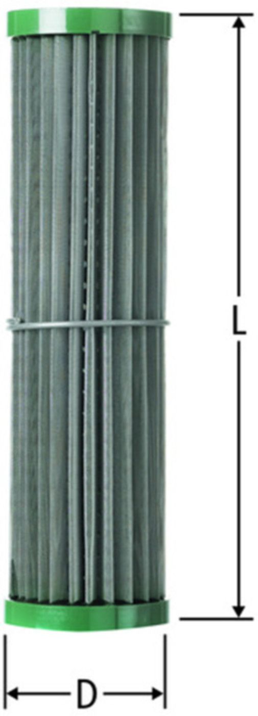 Filterpatrone aus nichtrostendem Stahl - Nr. 18095