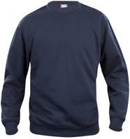 CLIQUE BASIC Pullover dark navy Gr. L - 80% Polyest. 20% Baumw. 300 g/m2