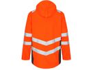 Safety Parka Shell Jacke Gr. M - Orange/Anthrazit Grau