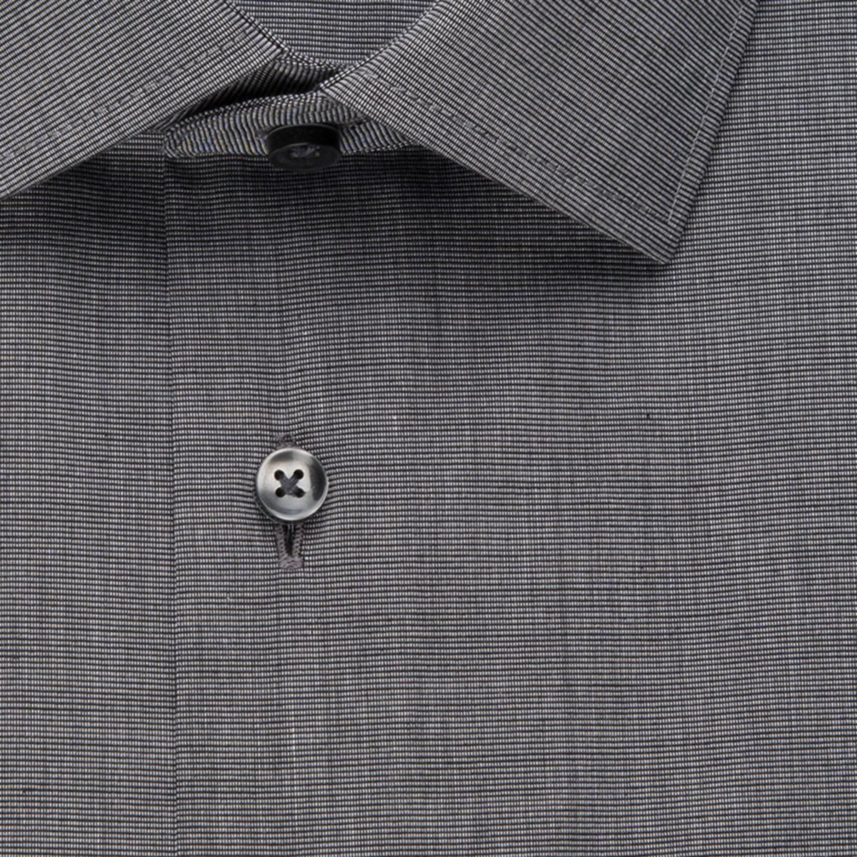 Business Kent Hemd MEN 1/2 gewebt Gr. 37 - anthrazit 100% CO
