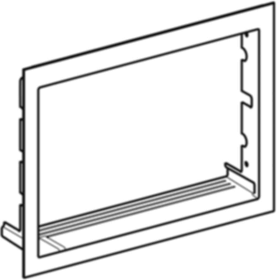 Geberit GIS Rohbaubox - für ONE Spiegelschrank